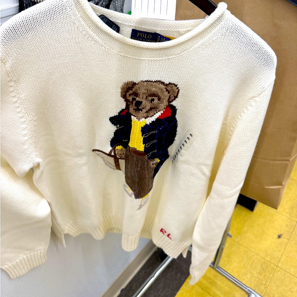 Ralph Lauren polo bear sweater